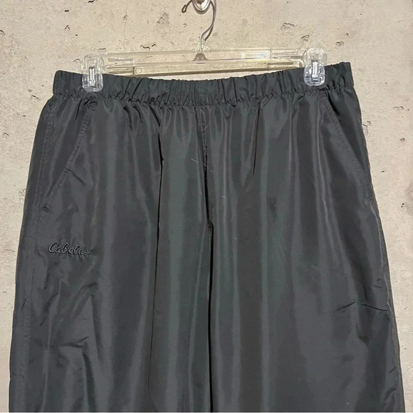 Cabela Track Pants Gray Mens Size XL Zipper Cuff Pockets Outdoors Athletic - Picture 3 of 14